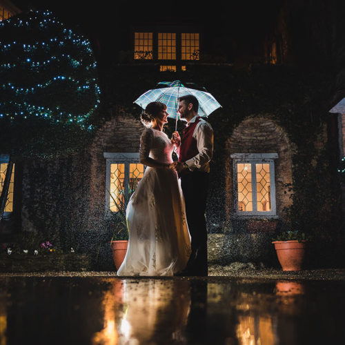 Weddings at Budock Vean Cornwall night shot