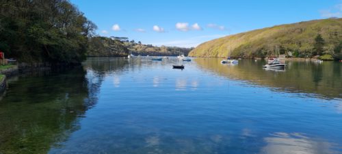 Foershore at Budock Vean Hotel Cornwall