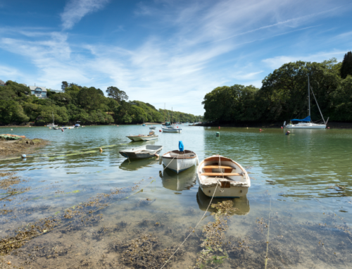 Boats on the Helford River