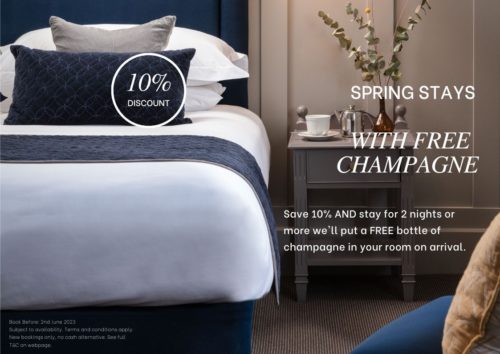 Spring Offer with Free Champagne