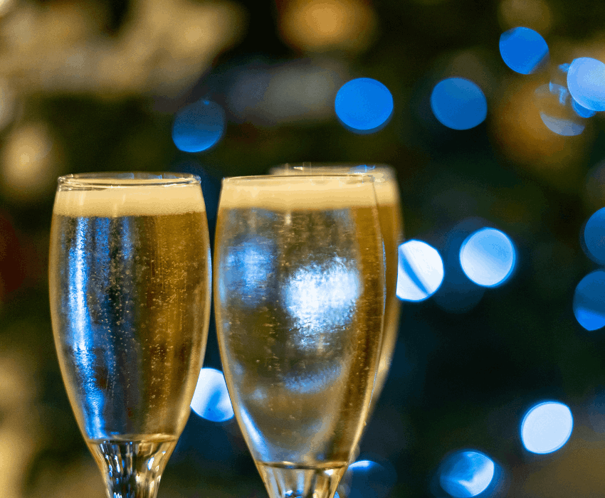 Champagne | New Years Eve | Budock Vean | Cornwall