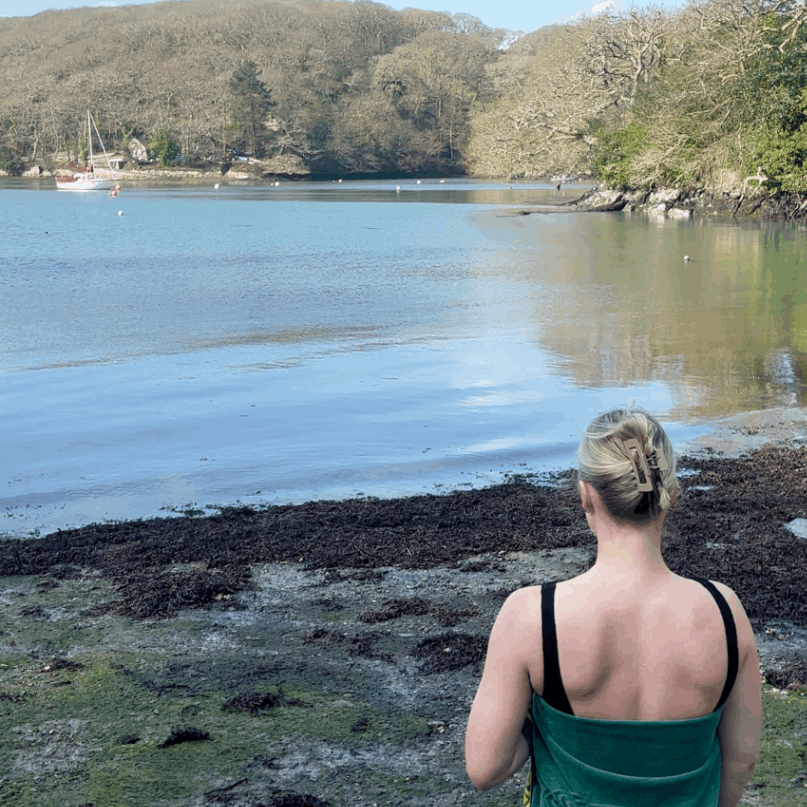 Wild Swimming at Budock Vean Hotel Foreshore