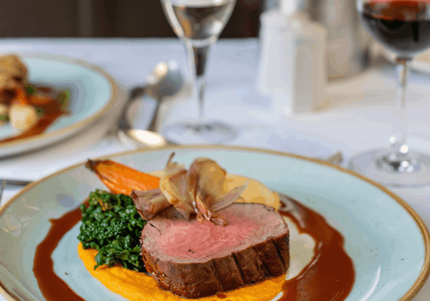Main Course | Budock Vean Hotel | Cornwall | UK