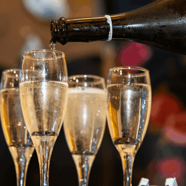 Champagne Champagne at Budock Vean Hotel