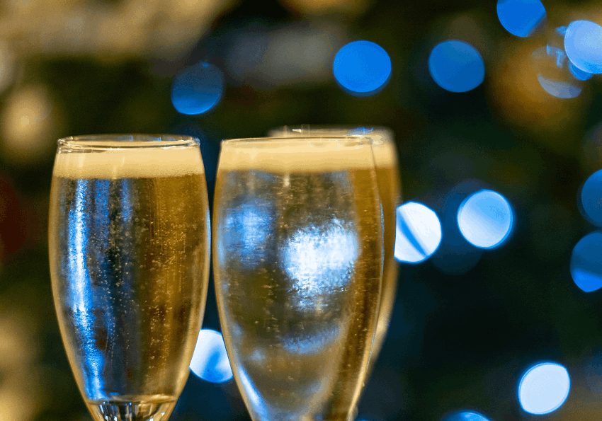 Champagne | New Years Eve | Budock Vean | Cornwall