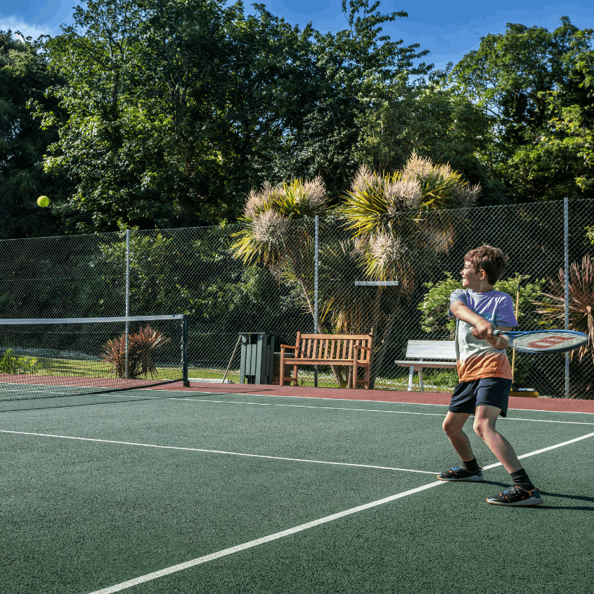 Tennis at Budock Vean Hotel | Cornwall | UK